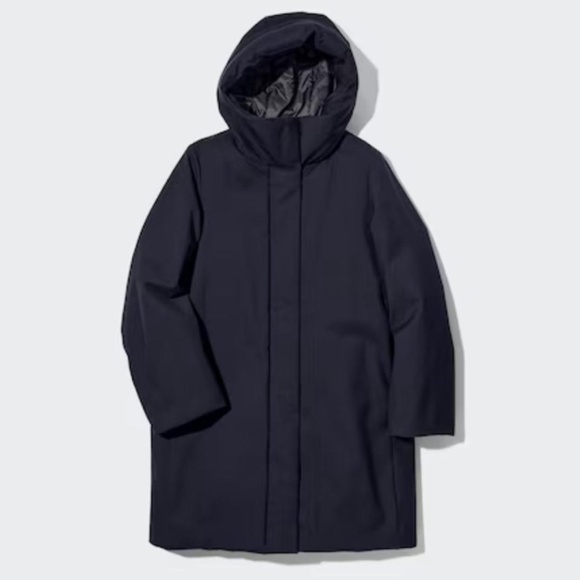 UNIQLO Woman Hooded Down Coat - Picture 1 of 3
